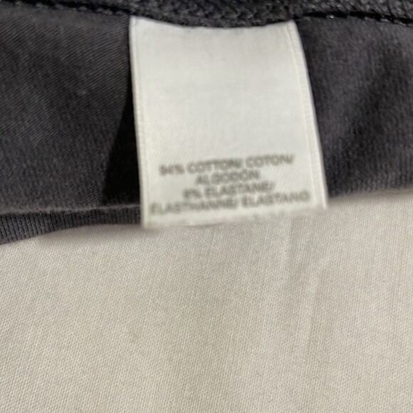 Victoria's Secret Leggings Womens Medium Gray Fitted Pull On - Picture 4 of 5